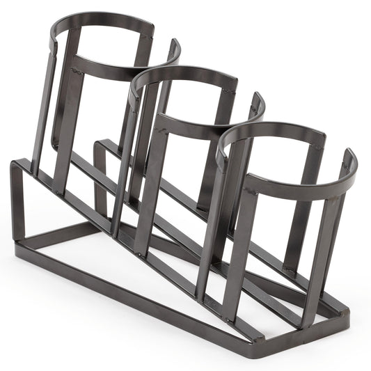 11.25" x 4" 3-Tier Angled Wire Lid / Cup Organizer