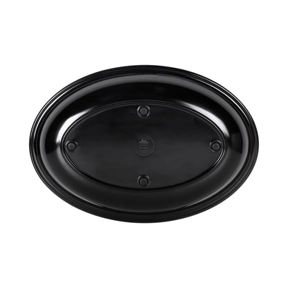 Melamine Oval Platter - Black