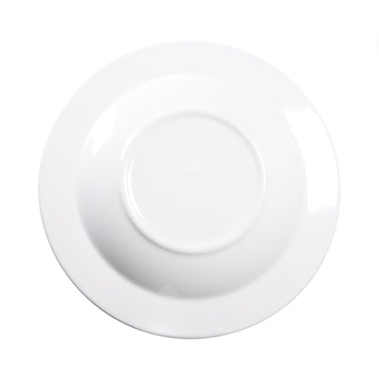 Melamine Round Crackle Pasta/Soup Bowl - White
