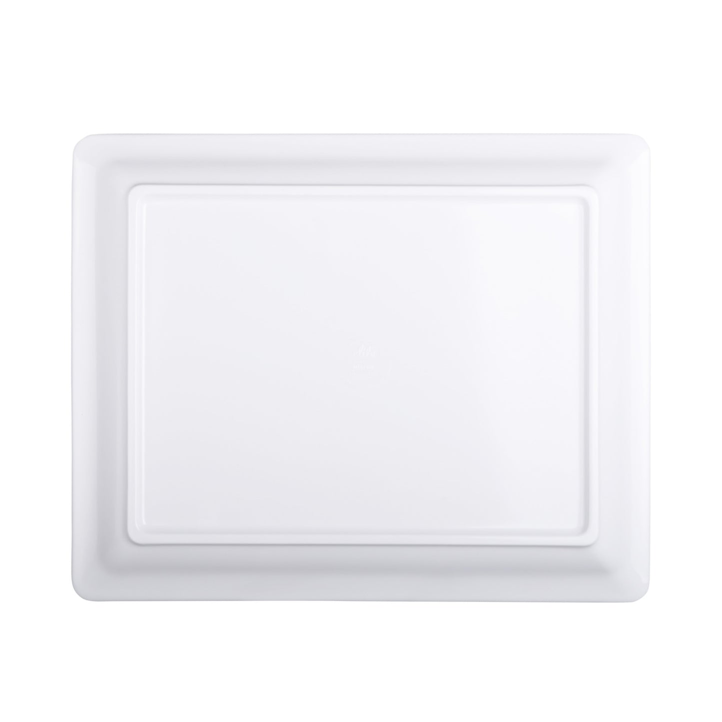 Melamine Rectangular Serving Platter - White