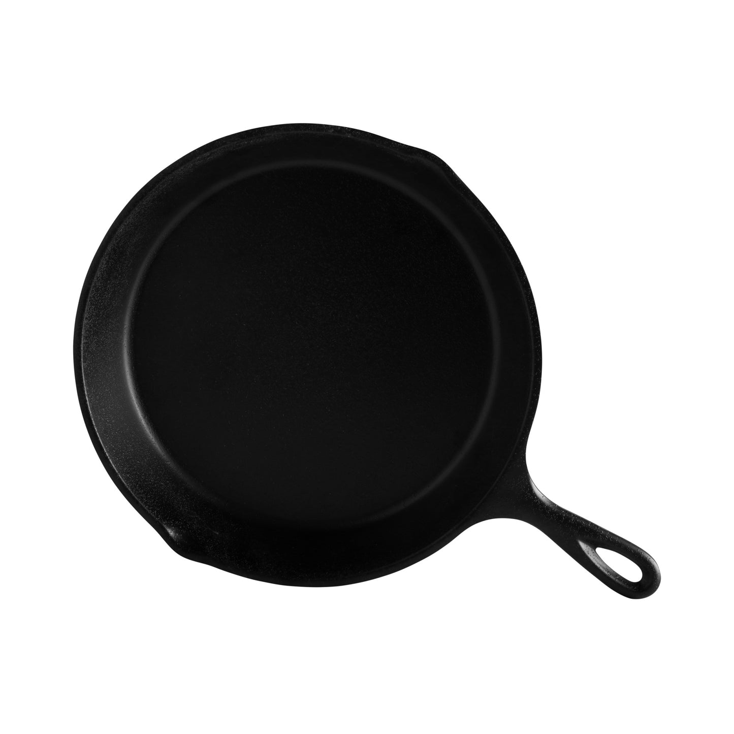 Melamine Faux Cast Iron Fry Pan - Black