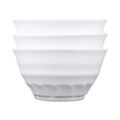 Melamine Round Bowl - White