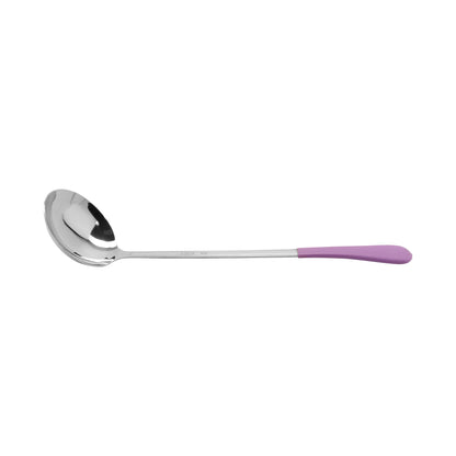 3 oz., 12.5" Stainless Steel Ladle w/ Mirror Finish and Cool-Grip Handle