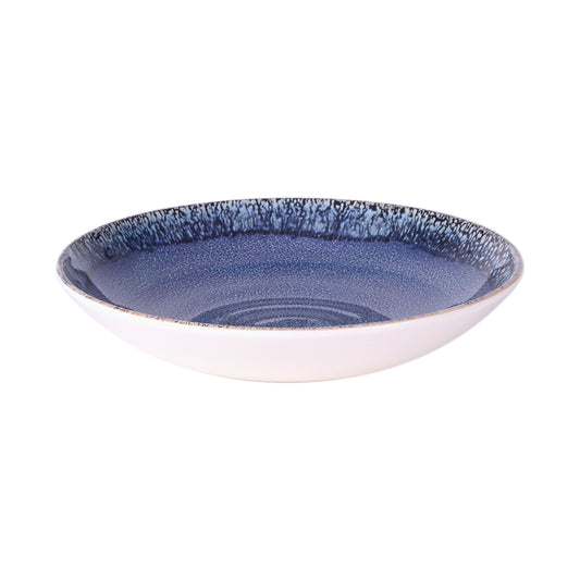 Melamine Round Bowl - Indigo Blue
