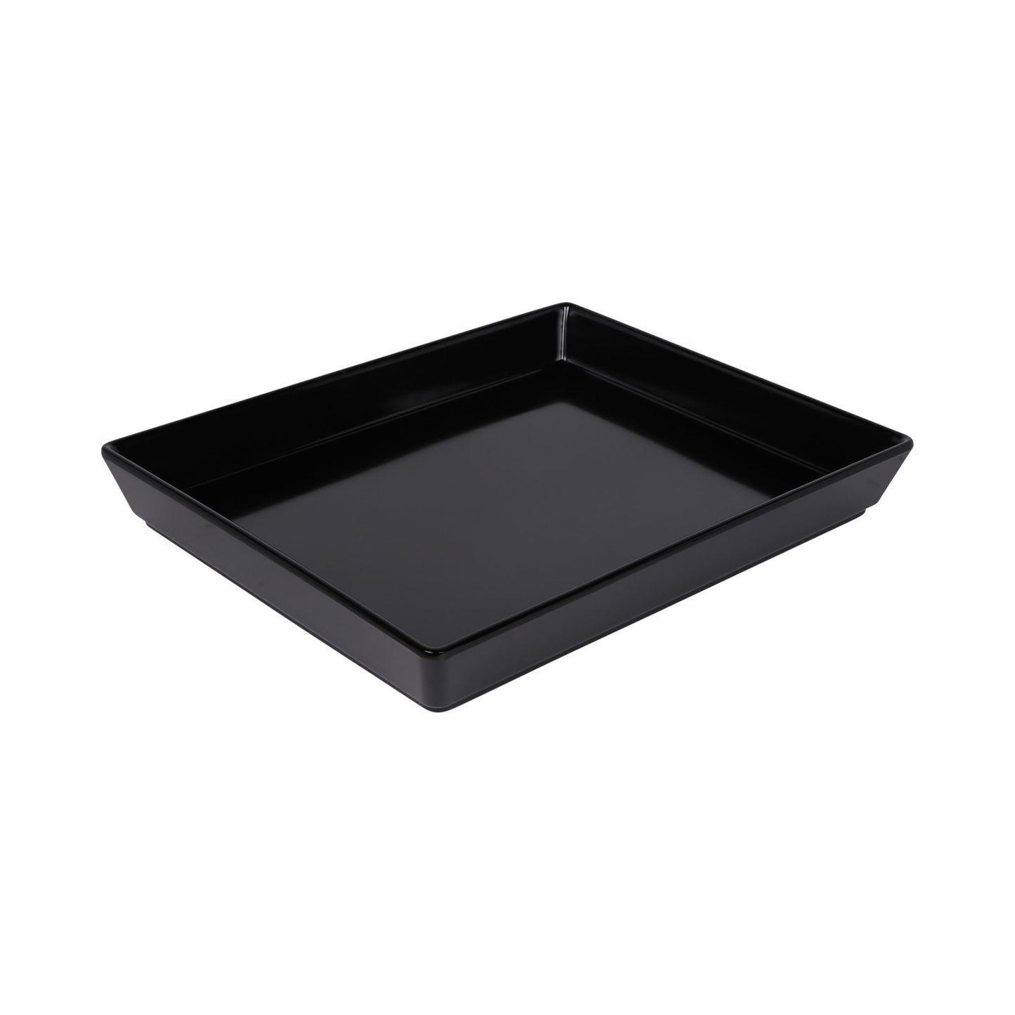 Melamine Rectangular Bowl - Black
