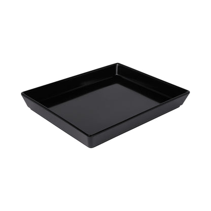 Melamine Rectangular Bowl - Black