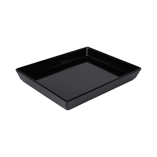 Melamine Rectangular Bowl - Black