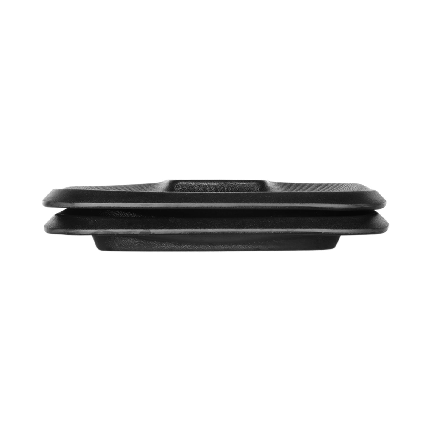 Melamine Square Chip & Dip Plate - Black