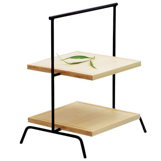 15.75" x 12" Black 3-Tier Riser, 27" tall (fits BCB-101)