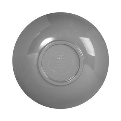 Melamine Small Round Crackle Bowl - Gray