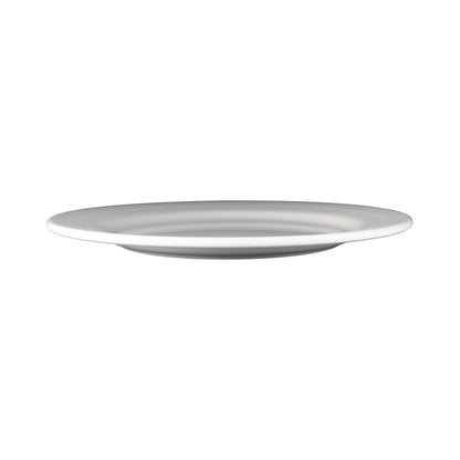 Melamine Round Plate - Cream Glaze
