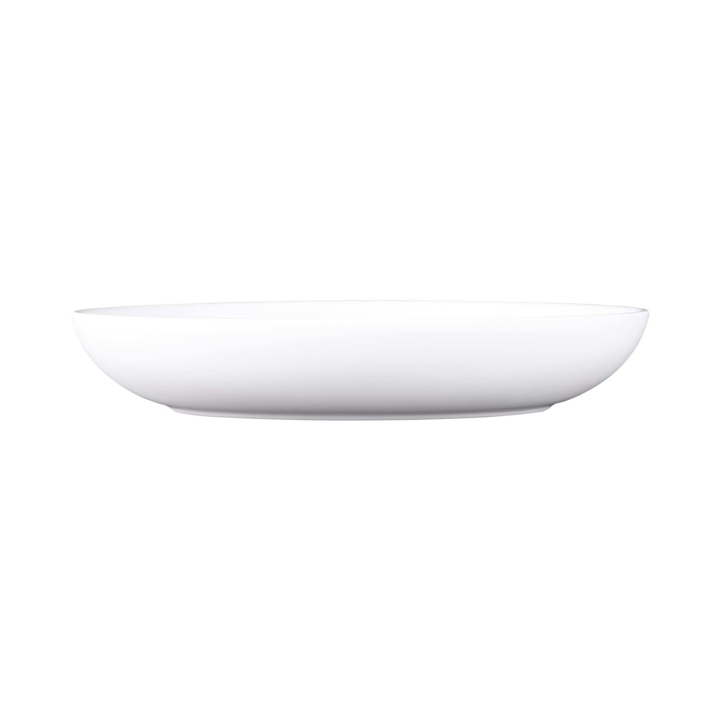 Melamine Deep Oval Plate - Off White