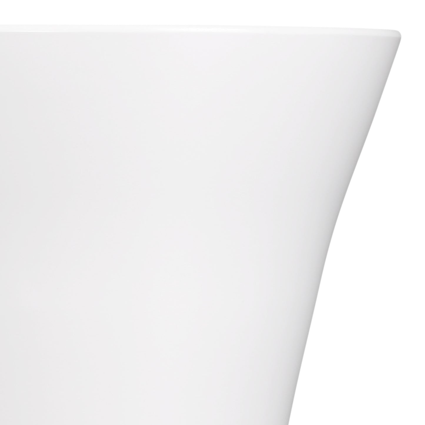 Melamine Large Crock - White
