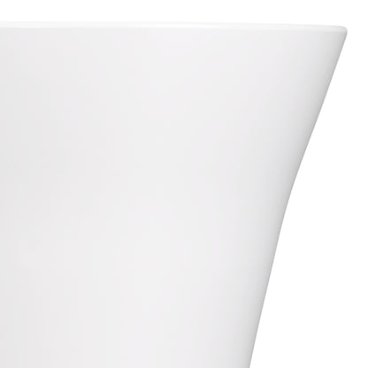 Melamine Large Crock - White