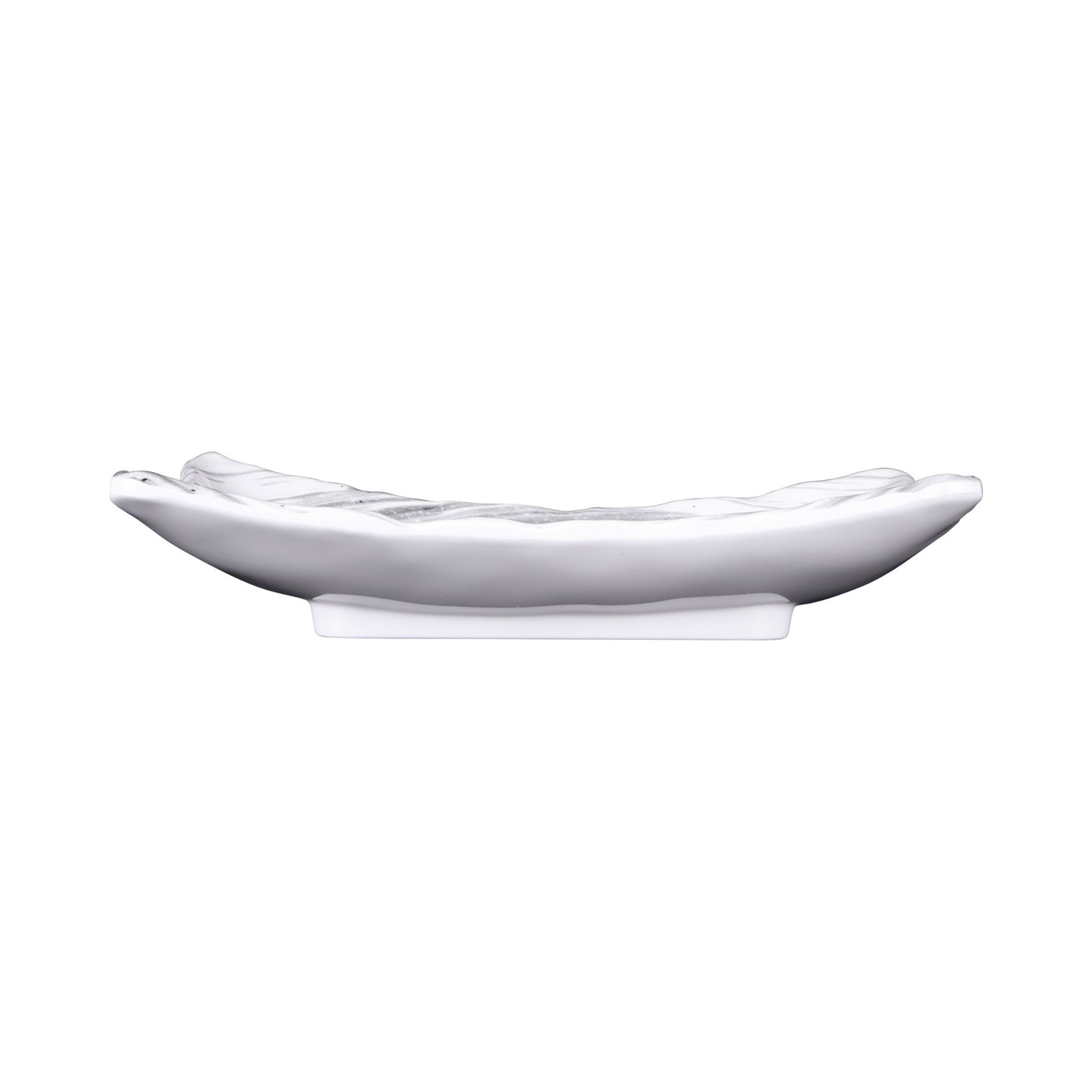 Melamine Rectangular Plate - Black Design