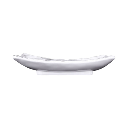 Melamine Rectangular Plate - Black Design