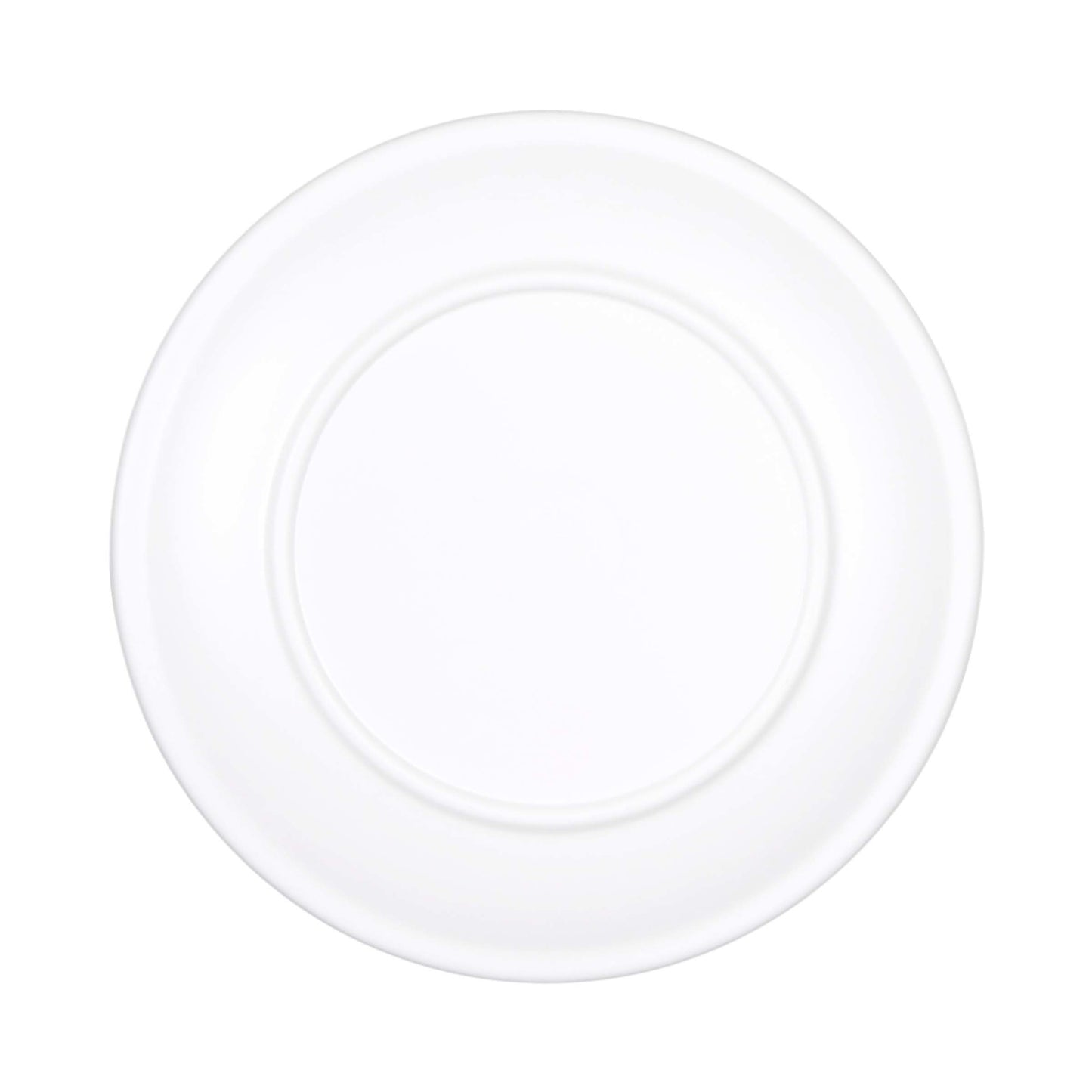 Melamine Round Plate - Off White
