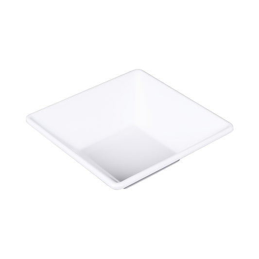 Melamine Square Bowl - White