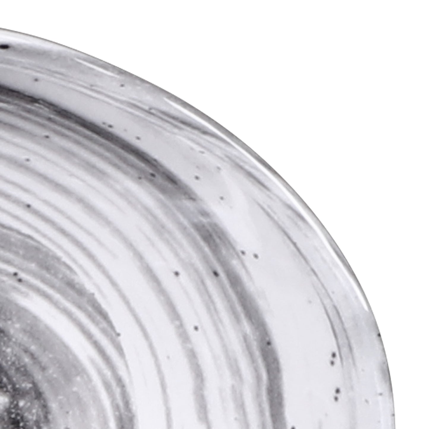 Melamine Oval Bowl - Black Design