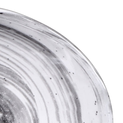 Melamine Oval Bowl - Black Design