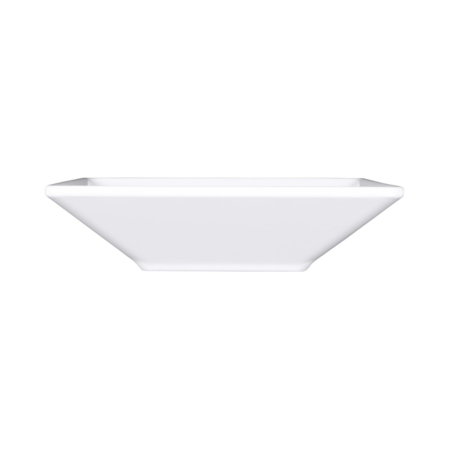 Melamine Square Bowl - White