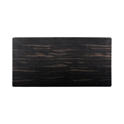 Melamine Rectangular Faux Wood - Zebrawood