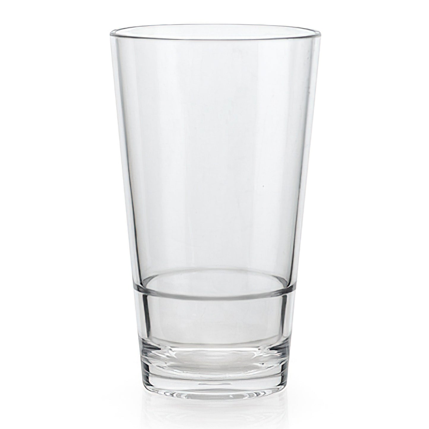 20 oz. (21 oz. rim-full), 3.4" Stackable Glass, 6.6" Tall (12 Pack)