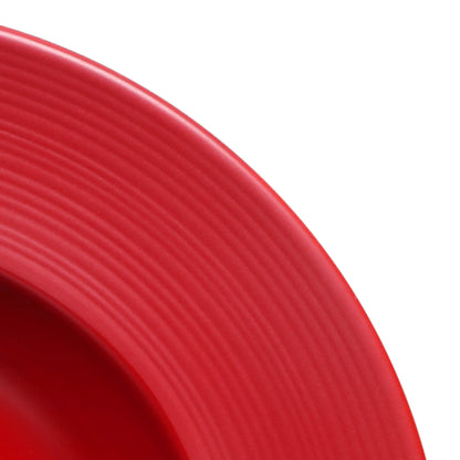 Melamine Round Past/Soup Bowl - Red Glaze