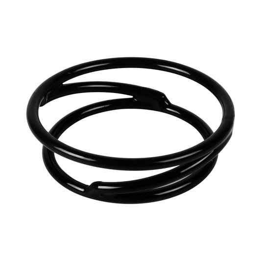 Rubbercoated Steel Round Reversible Rubber Coated Steel Stand - Black