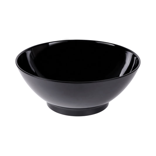 Melamine Round Bowl - Black