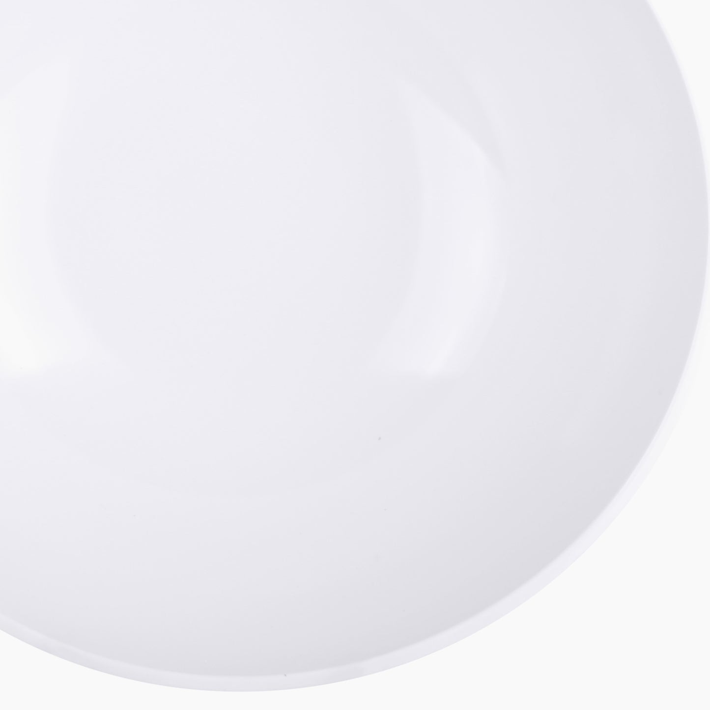 Melamine Round Bowl - White