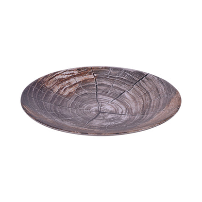 Melamine Round Plate - Knotwood