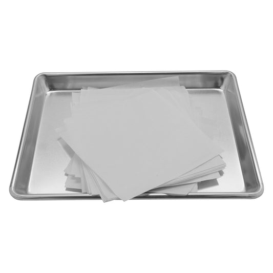 7" x 7" Food-Safe Double-Open Bag / Wire Cone Basket Liner /