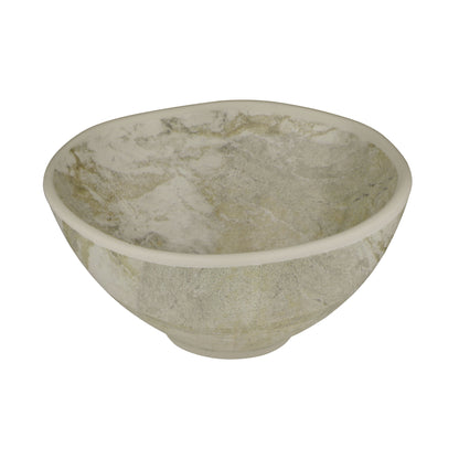 Melamine Round Bowl - Sandstone