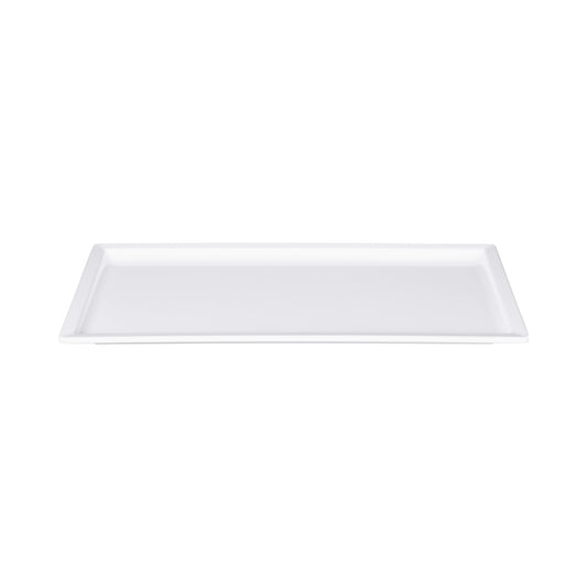 Melamine Rectangular Serving Platter - White
