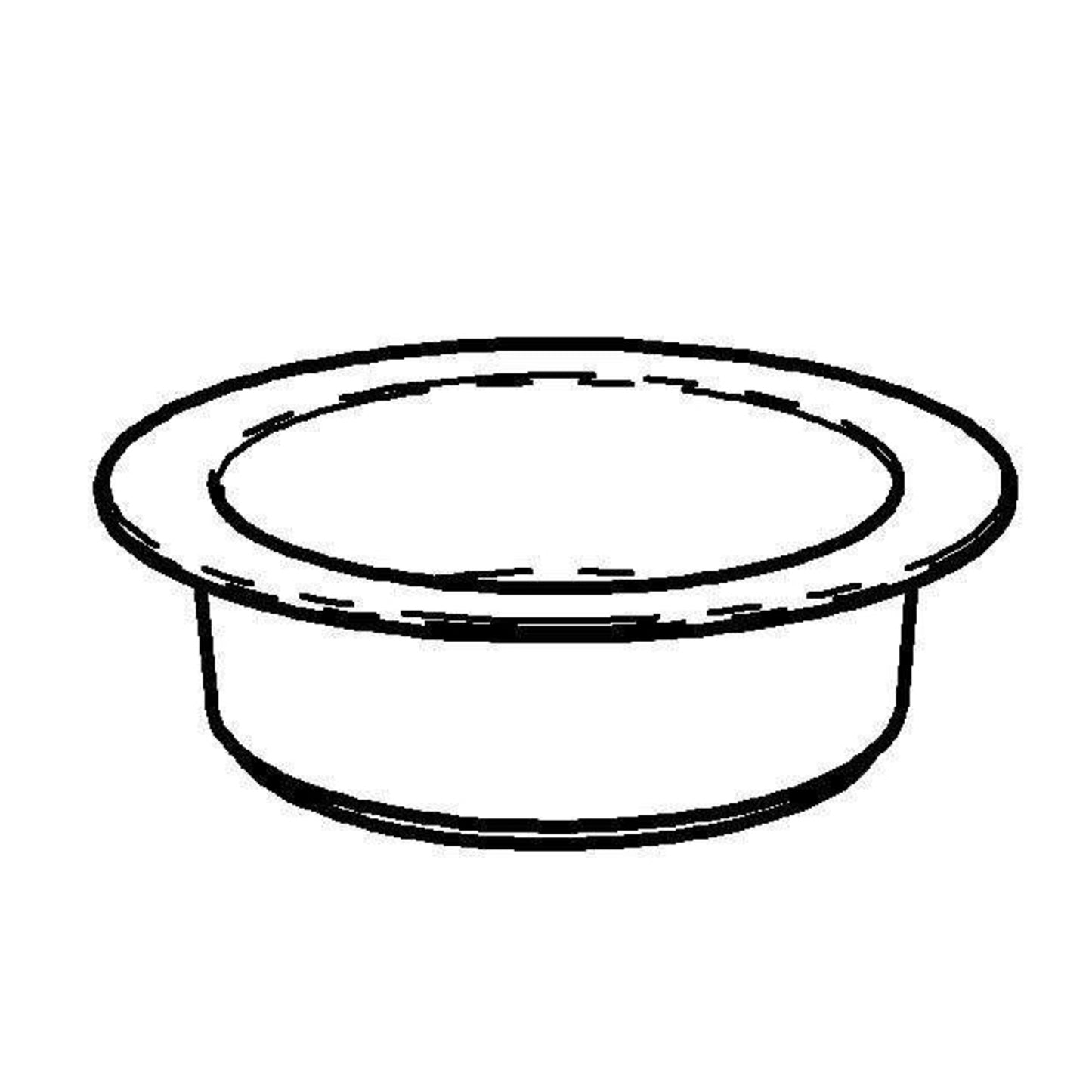 SPARE Plate/Dish `300`  China Dish (300 mm)