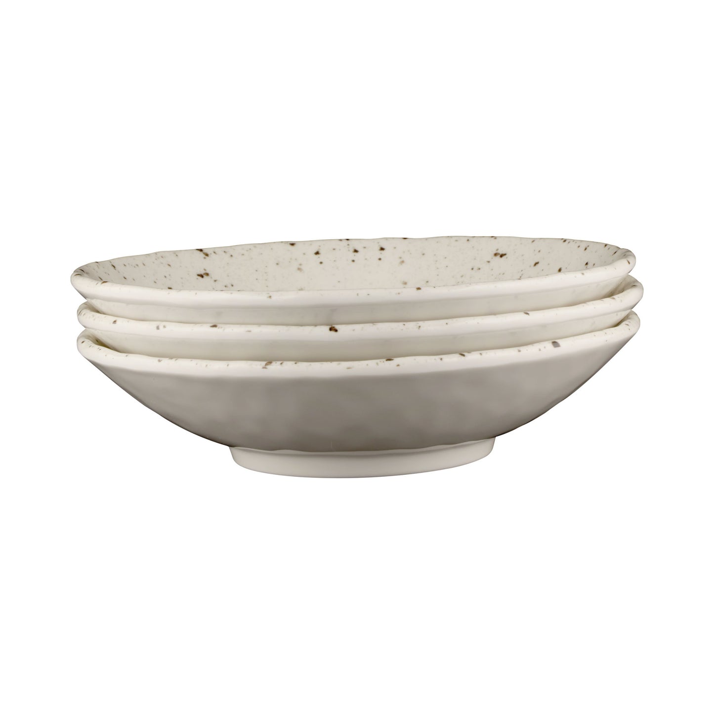 Melamine Round Bowl - Chocolate Chip
