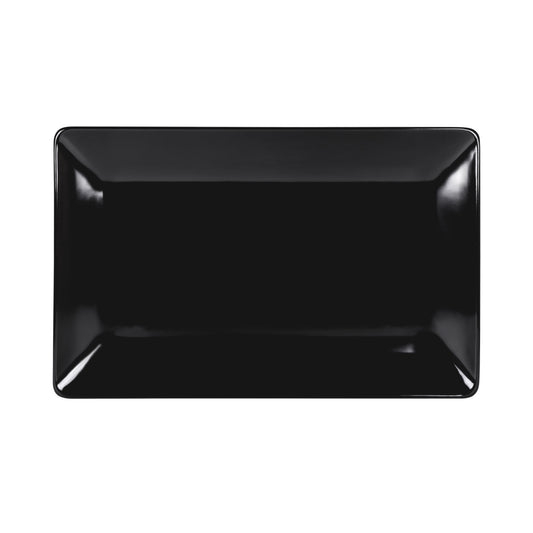 Melamine Rectangular Platter - Black