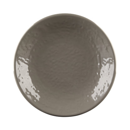 Melamine Round Pebble Plate - Mushroom