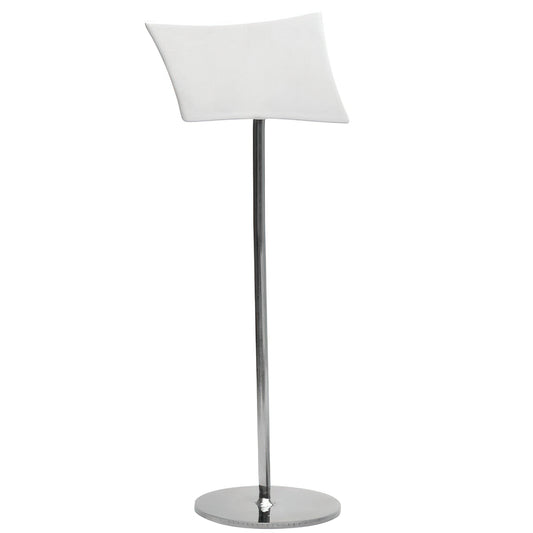 Tall Metal Stand with Ceramic Sign