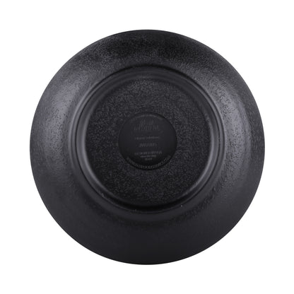 Melamine Round Plate - Black