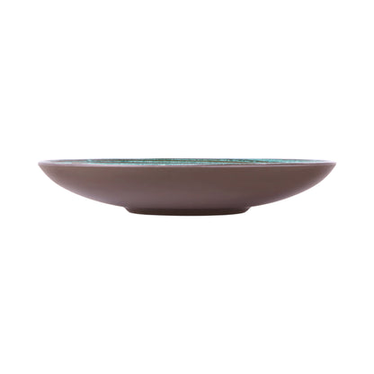 Melamine Round Bowl - Stardust Green