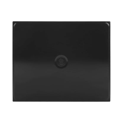 Melamine Rectangular Bin - Black