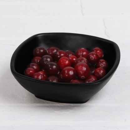 Melamine Square Bowl - Black