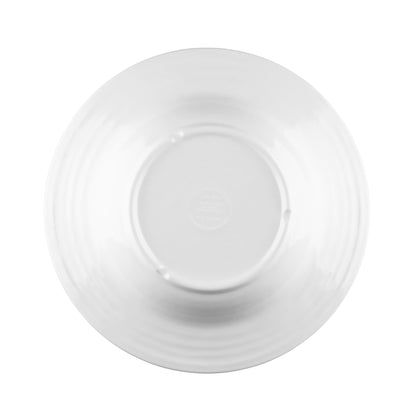 Melamine Round Bowl - White Gloss