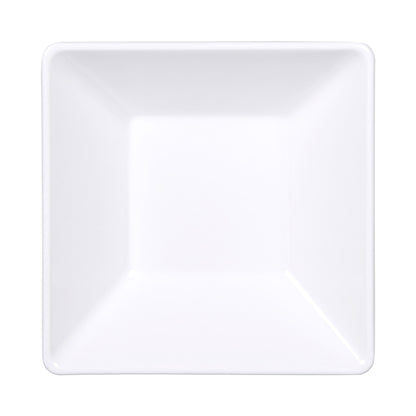 Melamine Square Bowl - White