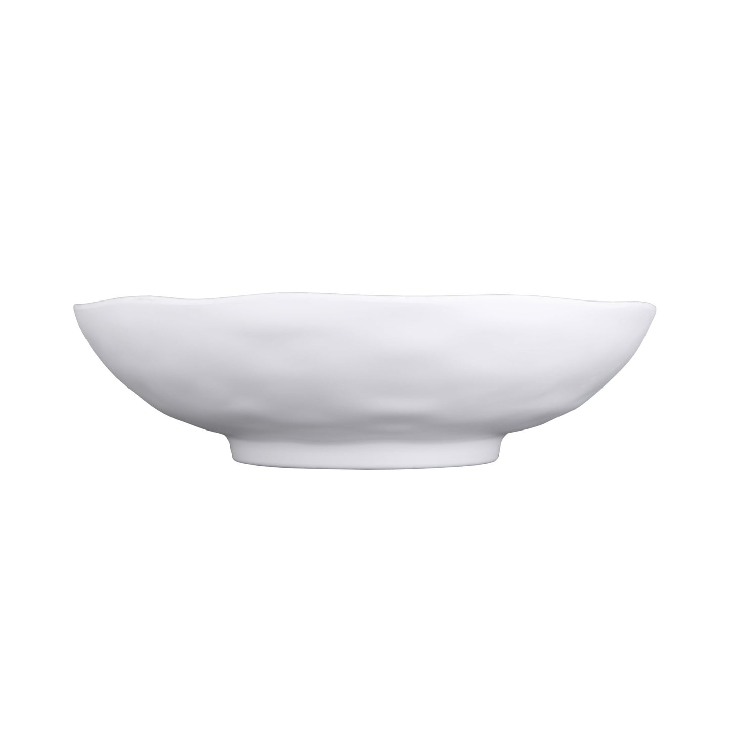 Melamine Round Bowl - White