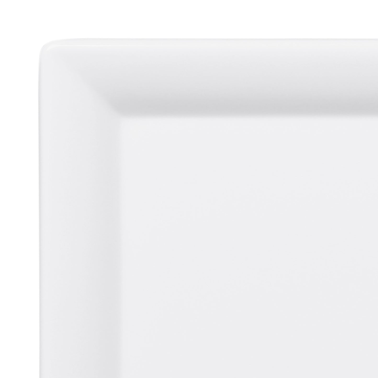 Melamine Rectangular Platter - White
