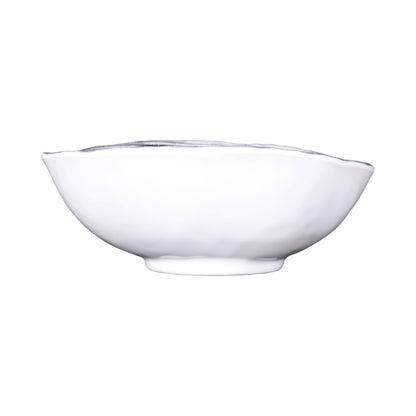 Melamine Oval Bowl - Black Design