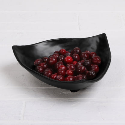 Melamine Triangle Bowl - Black